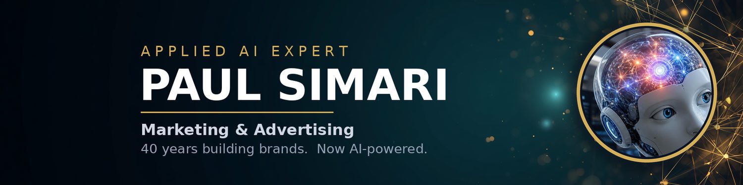 Applied AI Expert — Paul Simari — Marketing & Advertising, now AI-powered
